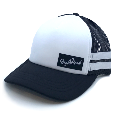 Moto Head Simple Trucker Hat