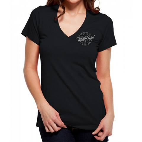 Moto Head Supply V-Neck Tee